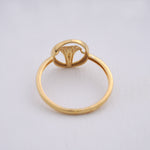 Load image into Gallery viewer, 9K Gold Leaf Ring