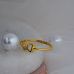 Load image into Gallery viewer, 9K Gold Ring for Daily Wear, Office Wear Caia