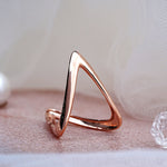 Load image into Gallery viewer, 9K Rose Gold Ring for Daily Wear, Office Wear Caia