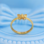 Load image into Gallery viewer, 9K Gold Butterfly Ring for Daily Wear, Office Wear
