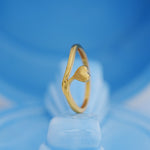 Load image into Gallery viewer, 9K Gold Heart Ring for Daily Wear, Office Wear Caia