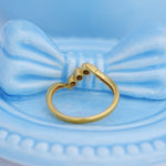 Load image into Gallery viewer, 9K Gold Twisted Ring for Daily Wear, Office Wear Caia