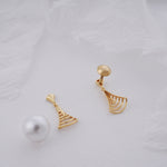 Load image into Gallery viewer, 9K Gold Drop Earrings