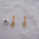 Load image into Gallery viewer, 9K Gold Drop Earrings Caia