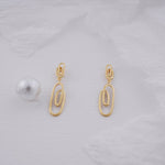 Load image into Gallery viewer, 9K Gold Drop Earrings Caia