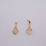 Load image into Gallery viewer, 9K Gold Drop Earrings