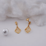 Load image into Gallery viewer, 9K Gold Drop Earrings Caia