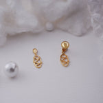 Load image into Gallery viewer, 9K Gold Drop Earrings Caia