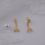 Load image into Gallery viewer, 9K Gold Drop Earrings Caia