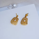 Load image into Gallery viewer, 9K Gold Drop Earrings for Office Wear Caia