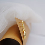 Load image into Gallery viewer, 9K Gold Drop Earrings for Daily Wear, Office Wear Caia