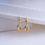 Load image into Gallery viewer, 9K Gold Drop Earrings