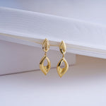 Load image into Gallery viewer, 9K Gold Drop Earrings Caia