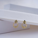 Load image into Gallery viewer, 9K Gold Drop Earrings