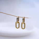 Load image into Gallery viewer, 9K Gold Drop Earrings Caia