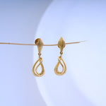 Load image into Gallery viewer, 9K Gold Drop Earrings