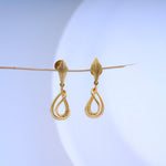 Load image into Gallery viewer, 9K Gold Drop Earrings Caia