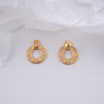 Load image into Gallery viewer, 9K Gold Hoop Earrings Caia