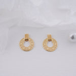 Load image into Gallery viewer, 9K Gold Hoop Earrings Caia