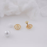 Load image into Gallery viewer, 9K Gold Stud Earrings Caia