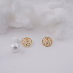 Load image into Gallery viewer, 9K Gold Stud Earrings Caia