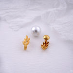 Load image into Gallery viewer, 9K Gold Stud Earrings Caia