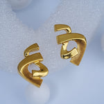 Load image into Gallery viewer, 9K Gold Stud Earrings for Daily wear Caia