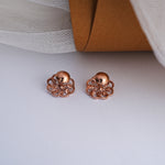 Load image into Gallery viewer, 9K Rose Gold Stud Earrings for Daily wear