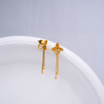 Load image into Gallery viewer, 9K Gold Drop Earrings Caia