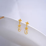 Load image into Gallery viewer, 9K Gold Drop Earrings Caia