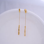 Load image into Gallery viewer, 9K Gold Drop Earrings Caia