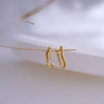 Load image into Gallery viewer, 9K Gold Hoop Earrings Caia