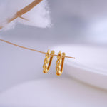 Load image into Gallery viewer, 9K Gold Hoop Earrings Caia