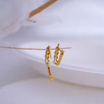 Load image into Gallery viewer, 9K Gold Hoop Earrings Caia