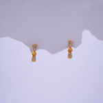 Load image into Gallery viewer, 9K Gold Hoop Earrings with Detachable Hangings Caia
