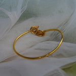 Load image into Gallery viewer, 9K Gold Oval Bangle for Office Wear Caia