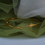 Load image into Gallery viewer, 9K Gold Bangle Caia