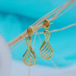 Load image into Gallery viewer, 9K Gold Drop Earrings Caia