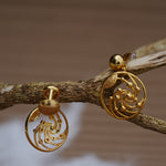 Load image into Gallery viewer, 9K Gold Drop Earrings