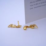 Load image into Gallery viewer, 9K Gold Drop Earrings
