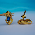 Load image into Gallery viewer, 9K Gold Stud Earrings