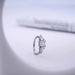 Load image into Gallery viewer, 925 Silver Ring with Swarovski Stone