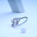 Load image into Gallery viewer, 925 Silver Ring with Swarovski Stone