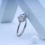 Load image into Gallery viewer, 925 Silver Ring with Swarovski Stone SEO Silver