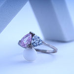 Load image into Gallery viewer, 925 Silver Ring with Swarovski Stone SEO Silver