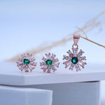 Load image into Gallery viewer, 925 Silver Pendant with matching pair of stud SEO Silver