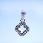 Load image into Gallery viewer, 925 Silver Pendant with matching pair of stud SEO Silver