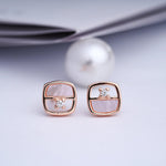 Load image into Gallery viewer, 925 Silver Stud Earrings SEO Silver