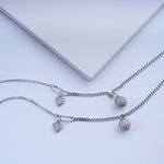 Load image into Gallery viewer, 925 Silver Anklet SEO Silver