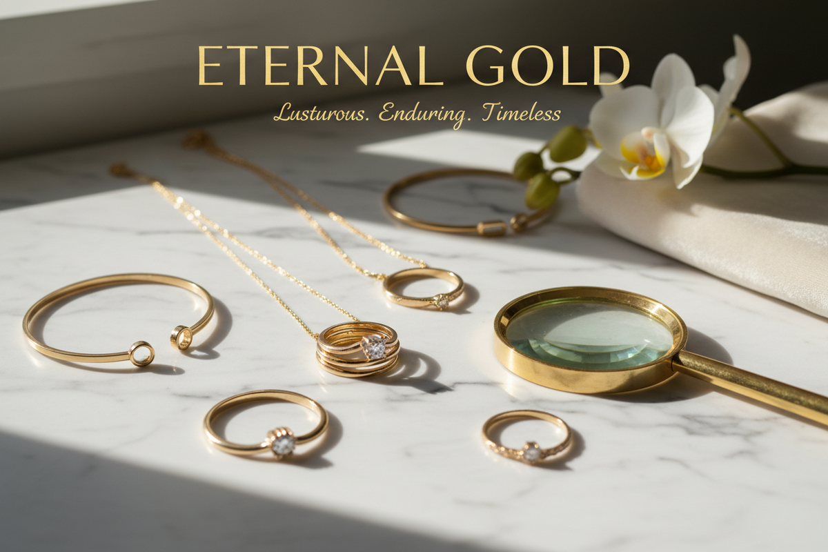 Does 9k gold color fade over time?